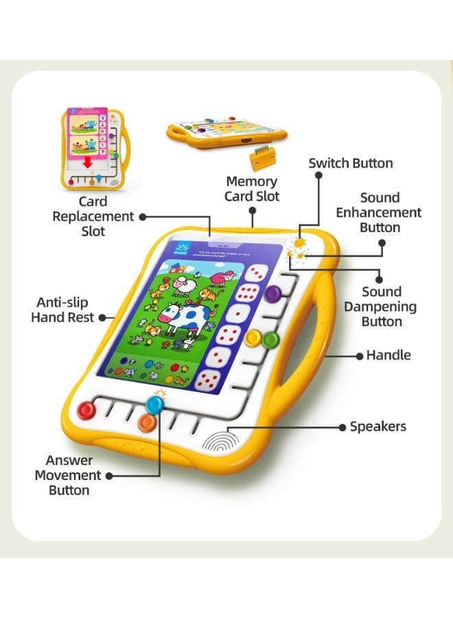 أيرمز لوح التفكير Airmez Q5، التعلم الذكي بدون شاشة للعقول النامية، مصمم لتطوير الطفولة المبكرة، والملاحظة والمهارات الإدراكية، مع لعبة منهجية، مما يسمح للأطفال بتحسين قدراتهم أثناء اللعب. - Image 3